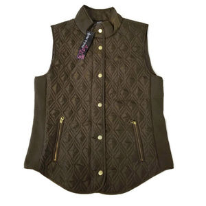 NWT Women's Peck & Peck Vest Size M